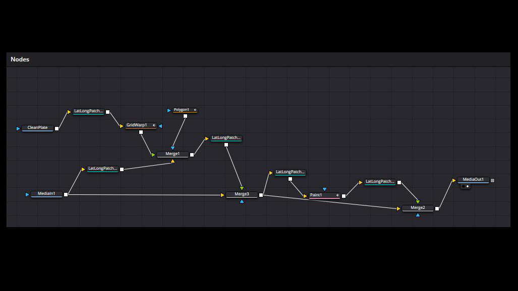 LatLongPatcher in DaVinci Resolve Fusion