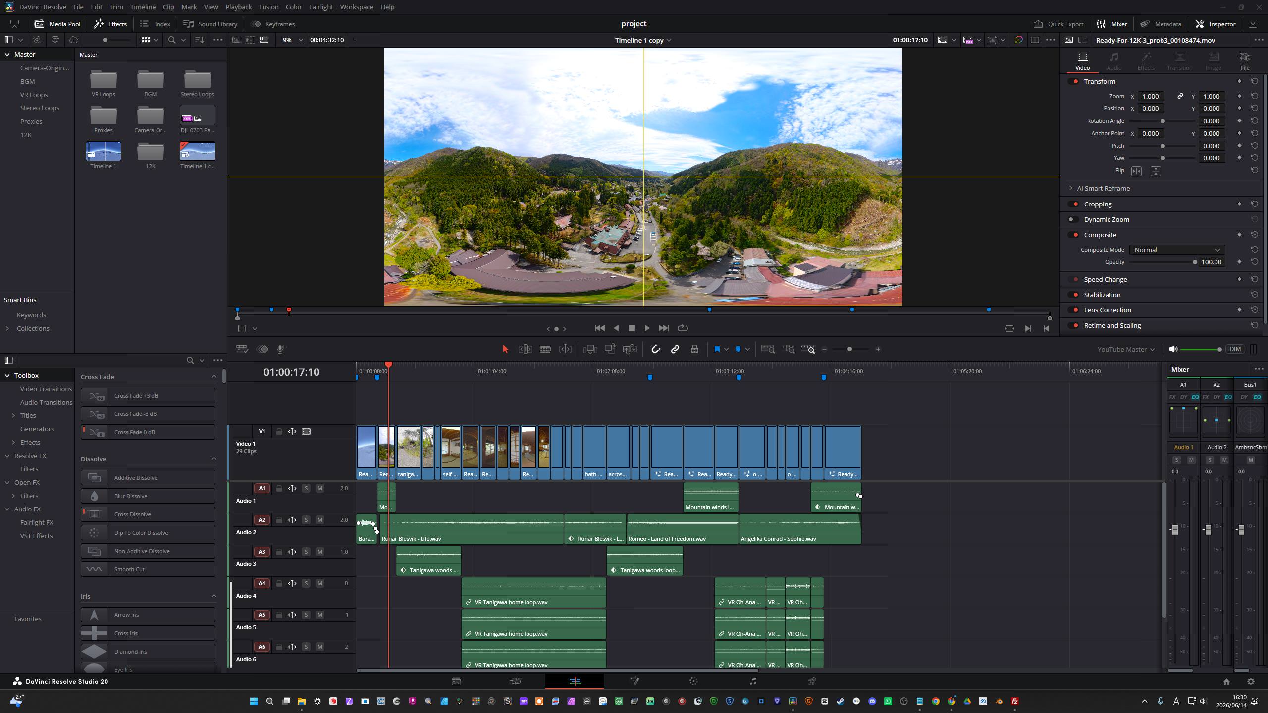 8K VR Proxy Workflow in Davinici Resolve Studio 20